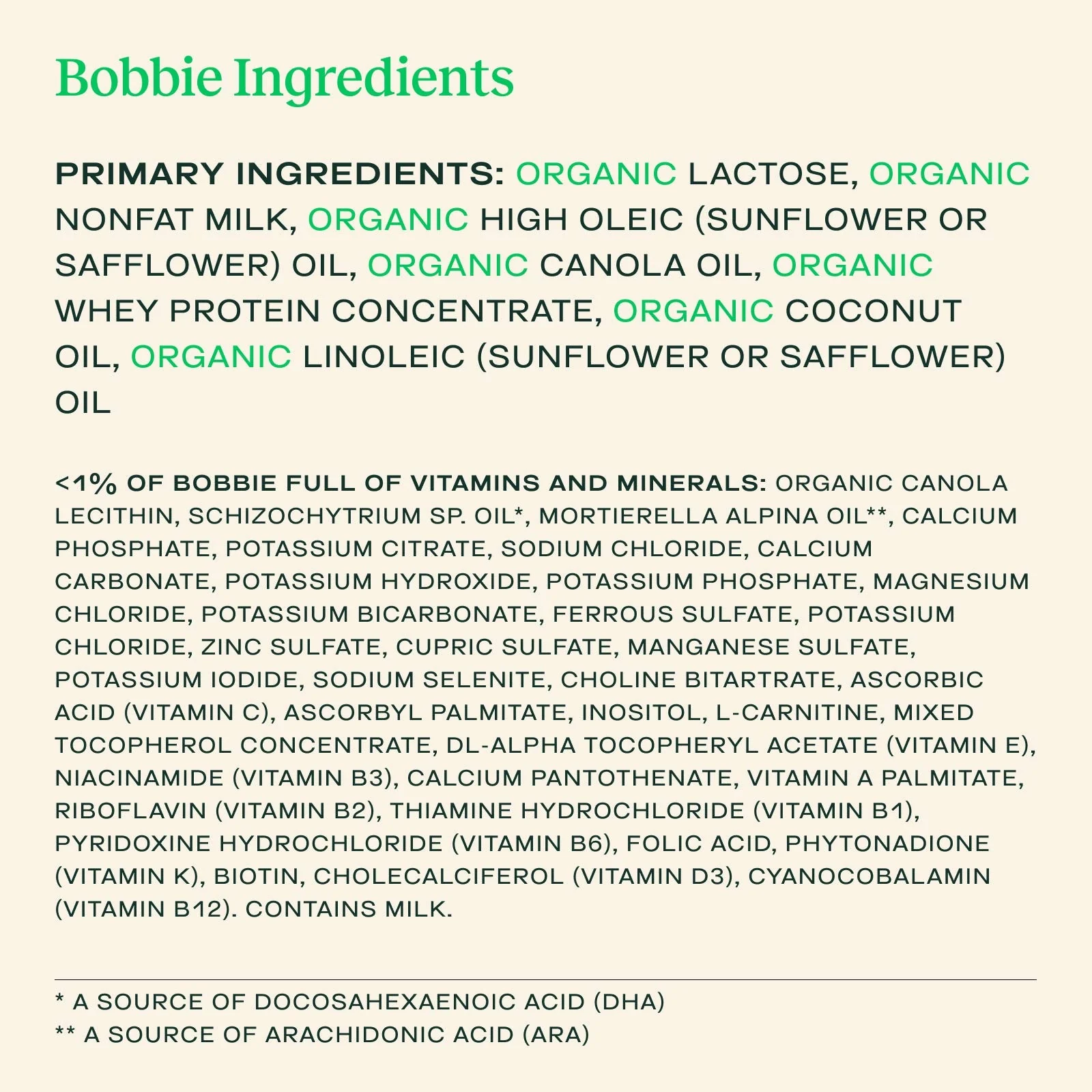 Organic Infant Formula PEDS/HCP - 10 Pack - Image 3